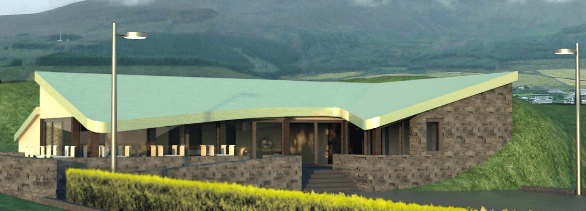Clubhouse for Golf & Fishing Club in Castlegregory